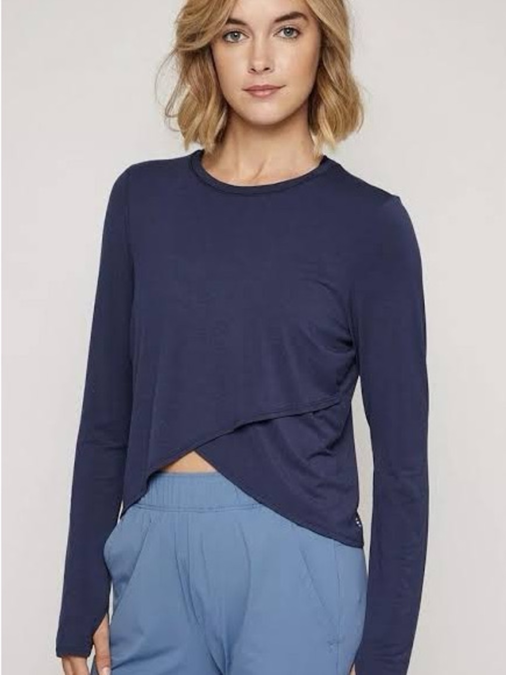 Fourlaps Recharge Navy Long Sleeve Tee